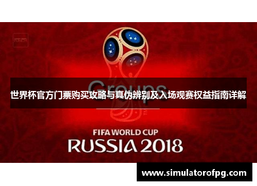 世界杯官方门票购买攻略与真伪辨别及入场观赛权益指南详解